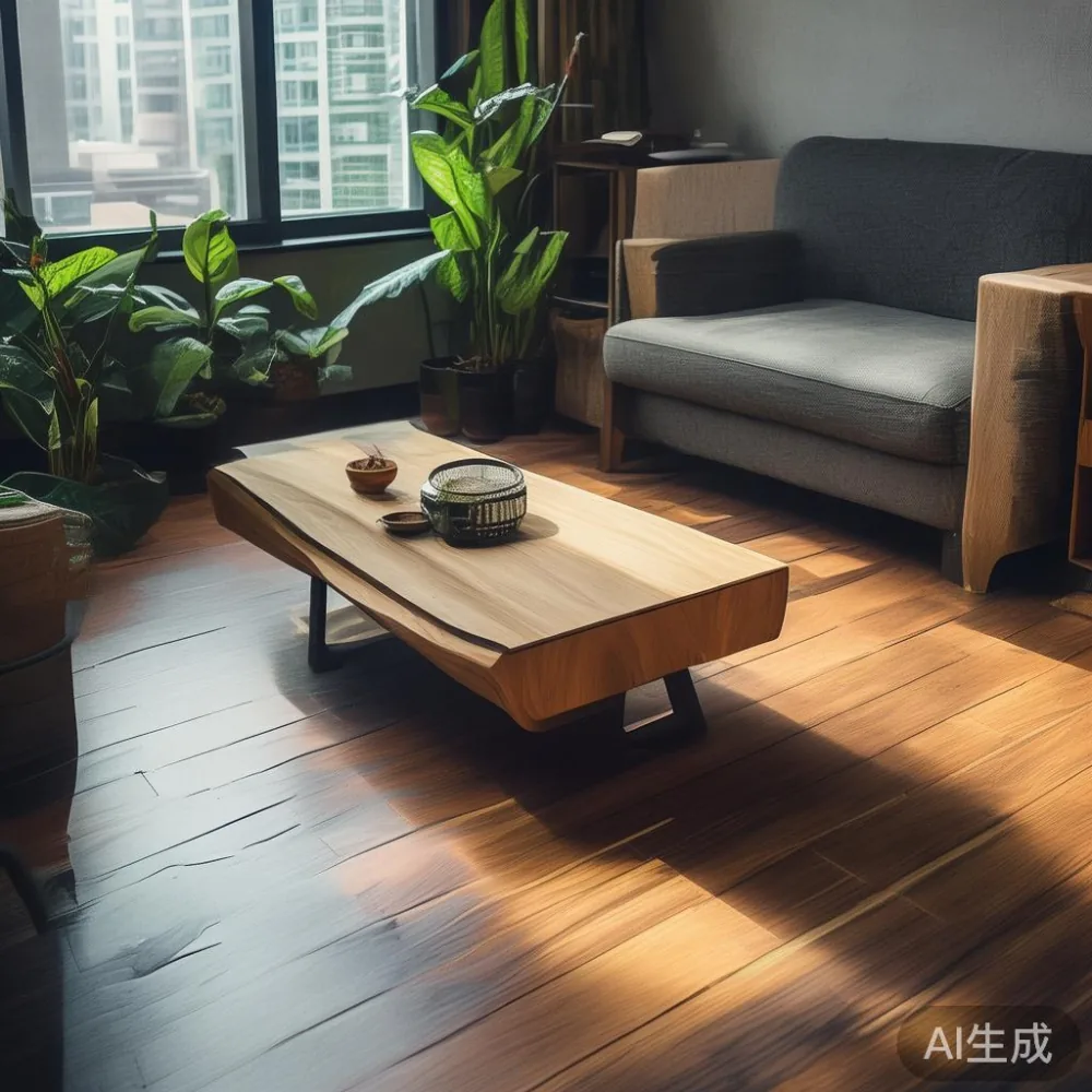 Online Furniture Delivery & Assembly in Singapore: What to Expect — corner of a small condo apartment with wooden fl