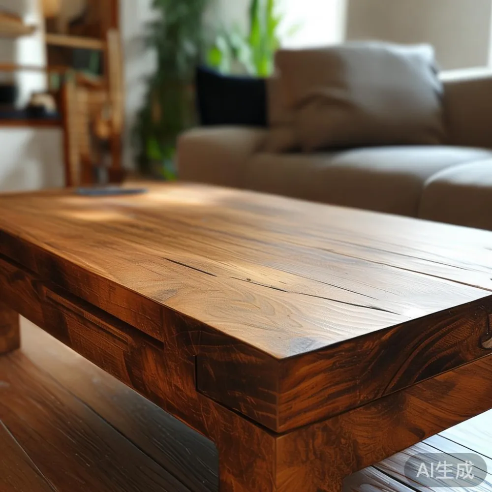 Living with Solid Wood: How Southeast Asian Humidity Affects Your Furn — close-up of the grain and joinery detail, shallo