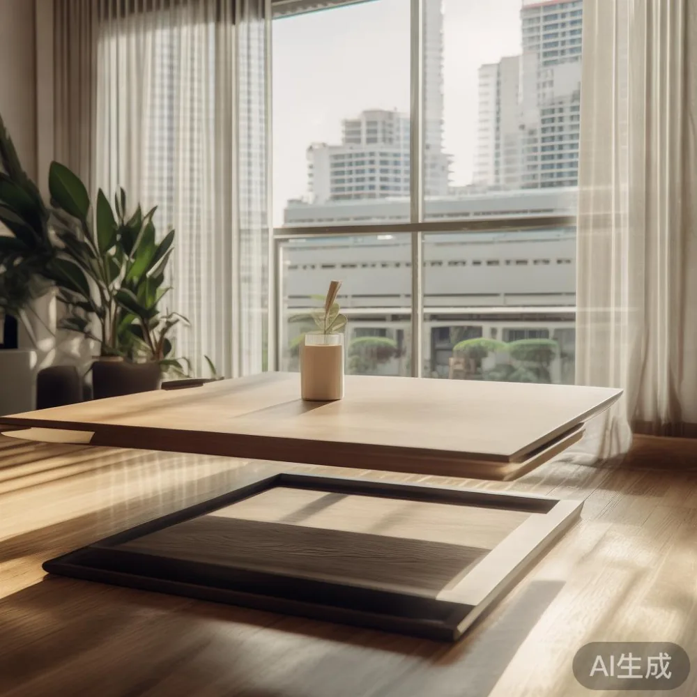 Humidity and Your Coffee Table SG: A Practical Guide for Singapore Hom — in a sunlit Singapore HDB living room, morning l