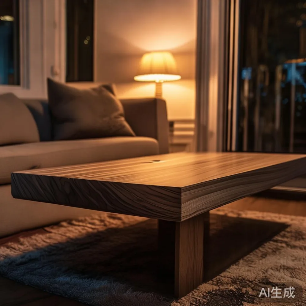 How to Read a Furniture Warranty Without Getting Caught Out — room setting at dusk with warm lamp light, film 