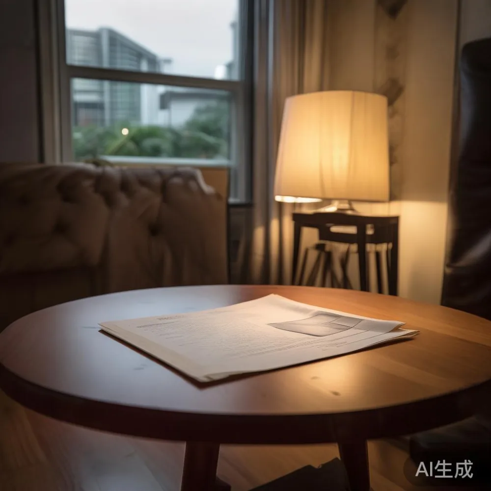 Reading a Furniture Warranty in Singapore: What the Small Print Really — room setting at dusk with warm lamp light, film 