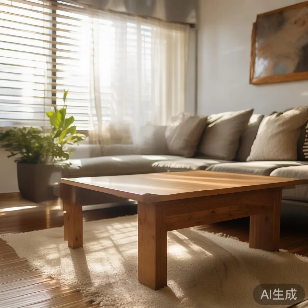 Solid Wood vs Veneer Furniture: The Honest 5-Year Cost Comparison for  — in a sunlit Singapore HDB living room, morning l