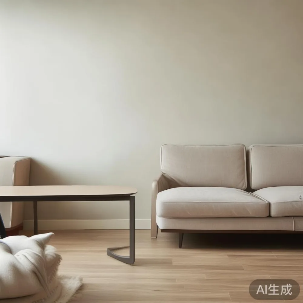 Styling a Small Singapore Apartment Without Making It Feel Crowded — staged against a plain wall with a linen sofa ne