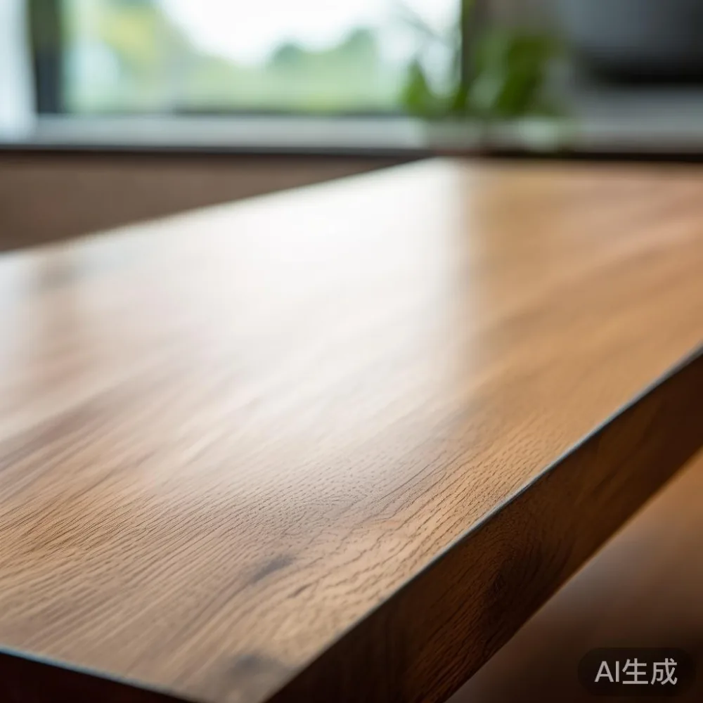 Veneer vs Solid Wood Coffee Table SG: A 5-Year Cost Reality Check for  — close-up of the grain and joinery detail, shallo