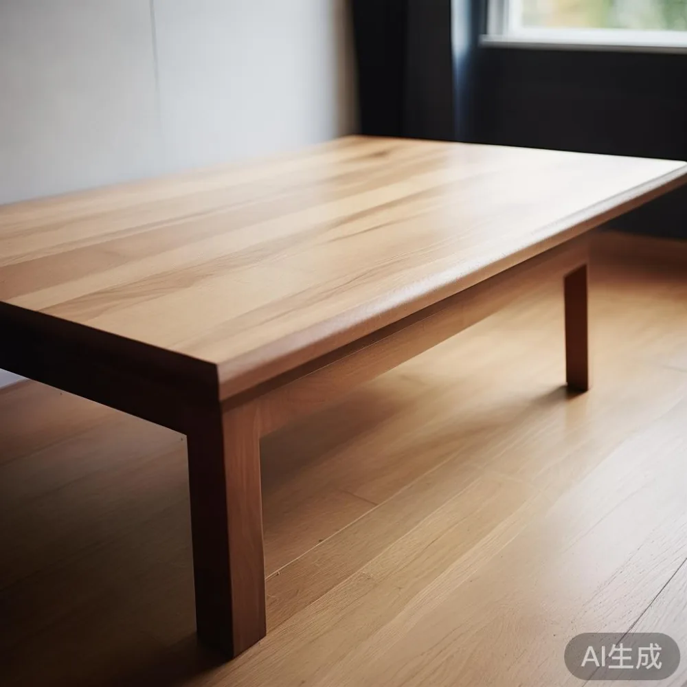 Veneer vs Solid Wood Coffee Tables in Singapore: A 5-Year Cost Reality — detail of the base and leg construction on a bed