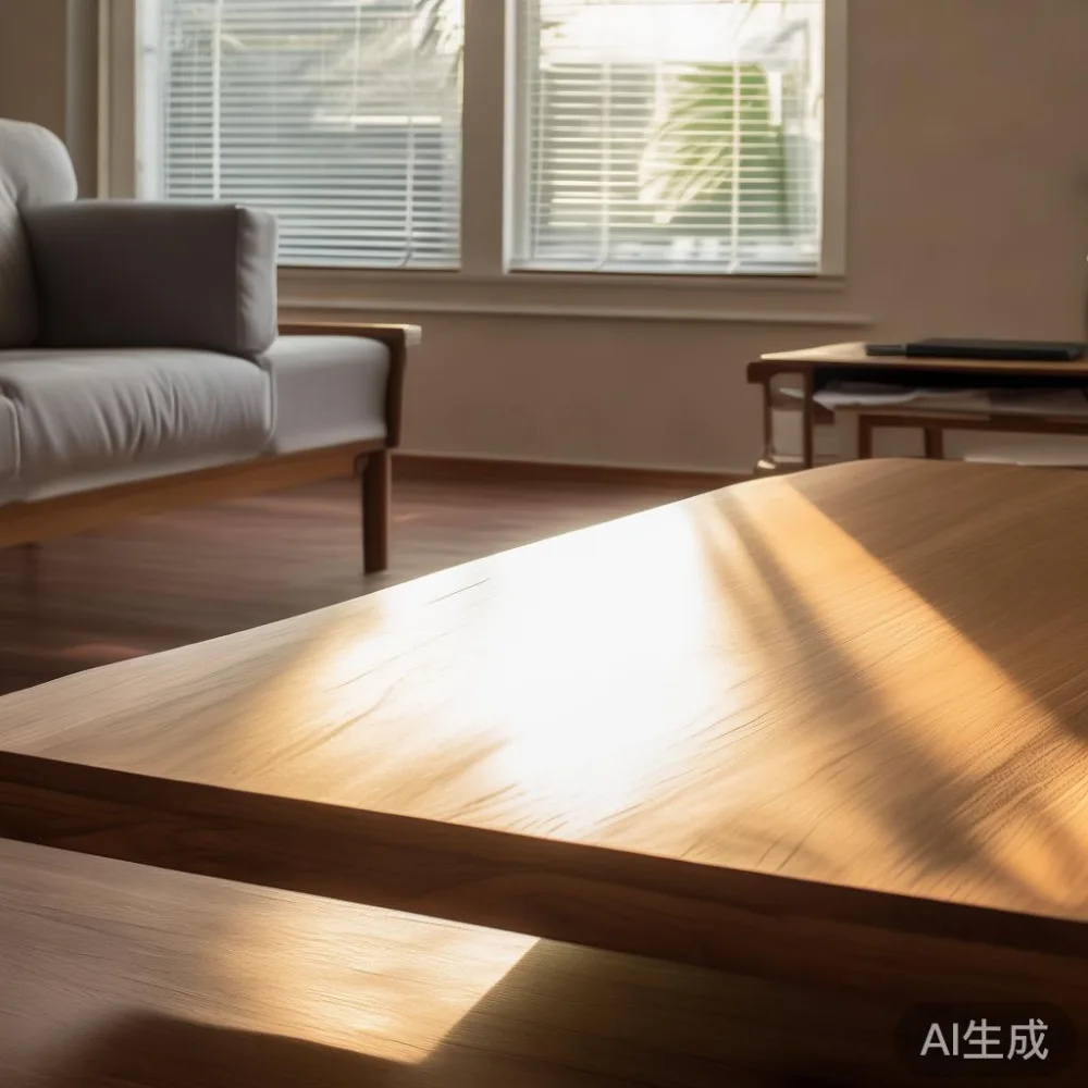 Warm Minimal in a Singapore HDB: How to Match Solid Wood Furniture Wit — in a sunlit Singapore HDB living room, morning l