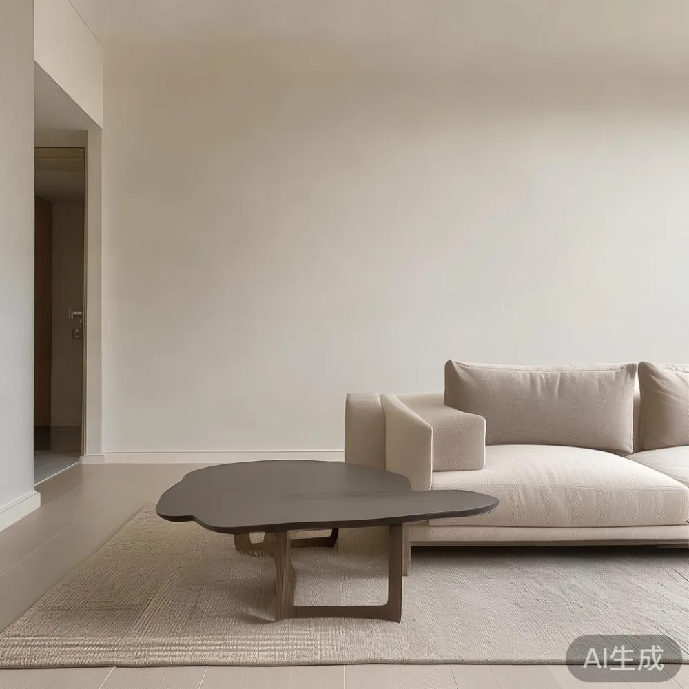 How to Match Furniture to a Warm Minimal Interior (Singapore Home Guid — staged against a plain wall with a linen sofa ne