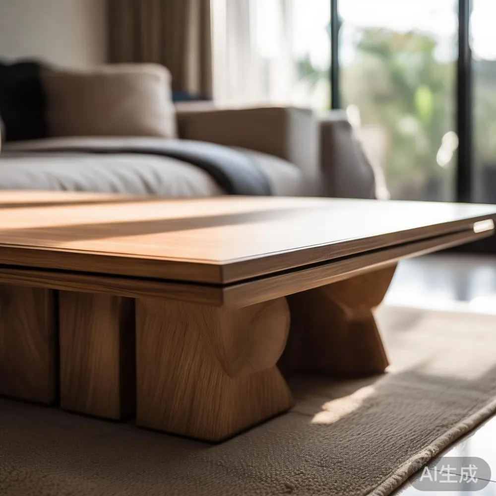 What to Check Before Buying a Sofa You Cannot Sit On in Singapore — detail of the base and leg construction on a bed
